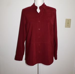 TALBOUTS STRETCH SHIRT JACKET/BLAZER